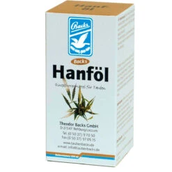 Backs - Hanföl - Zusatzfutter Für Tauben - 250ml