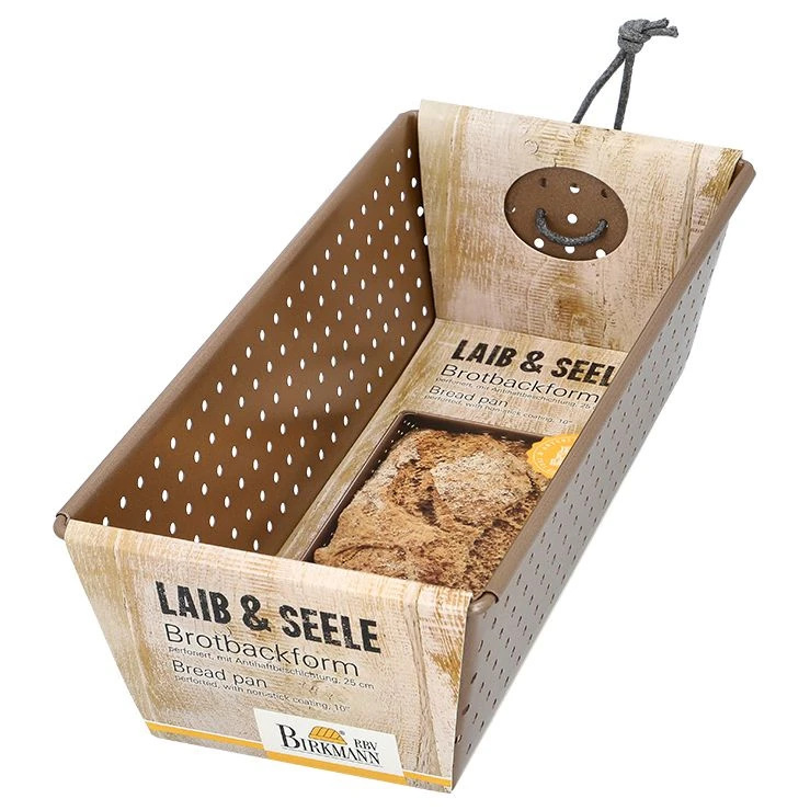 Brotbackform Perforiert Laib U Seele 25cm 2 Brotbackform Perforiert Laib U Seele 25cm – Bild 2
