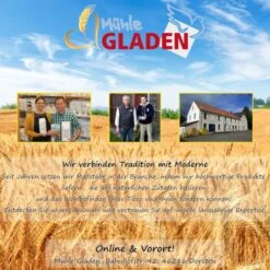 Gladen - Sittiche & Exoten - Vogel Keimfutter - 5kg -Muhle Gladen Geschaft bild 341