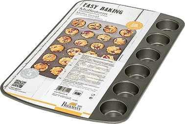 Mini-Muffinform Easy Baking 24ermit Antihaftbeschichtung 1 Mini-Muffinform Easy Baking 24ermit Antihaftbeschichtung