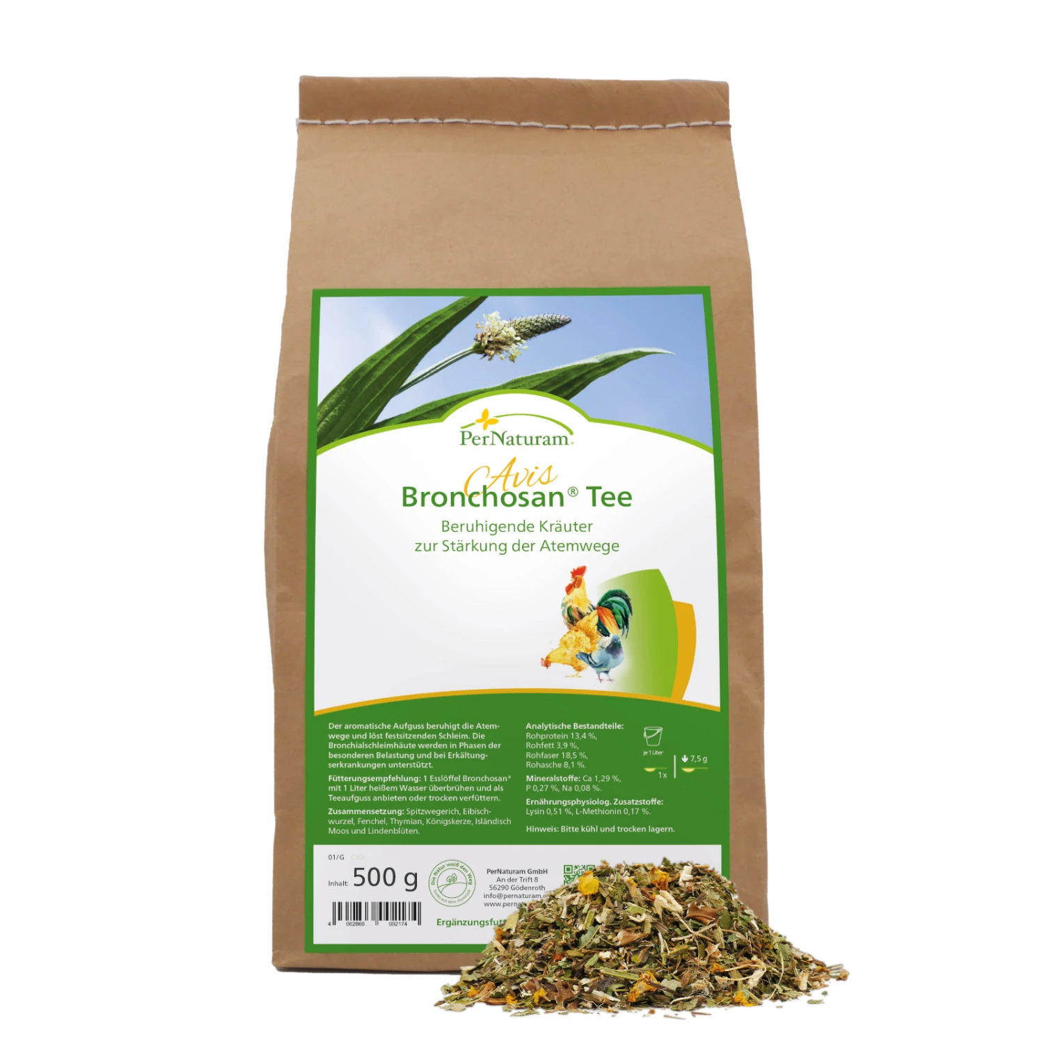 PerNaturam Bronchosan Tee 500g 1 PerNaturam Bronchosan Tee 500g