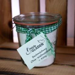 Chia-Walnussbrot - Backmischung Im Glas 450g