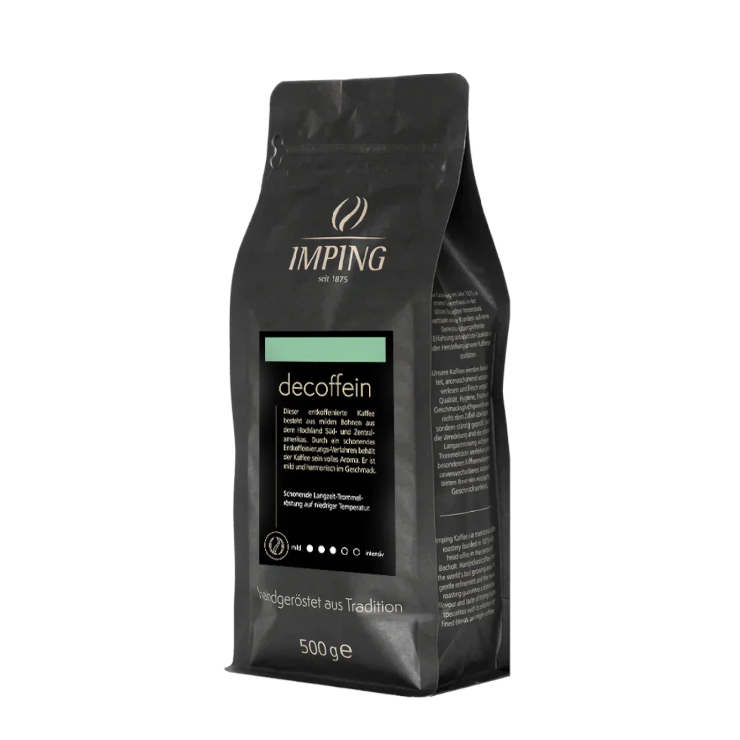 Imping - DeCoffein - Gemahlen - 500g 1 Imping - DeCoffein - Gemahlen - 500g