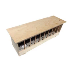 Futterrinne Mit Deckel Inkl. Einsatz 25cm