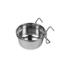 Edelstahlnapf Mit Halter Ø 14,5cm - Ca. 800ml