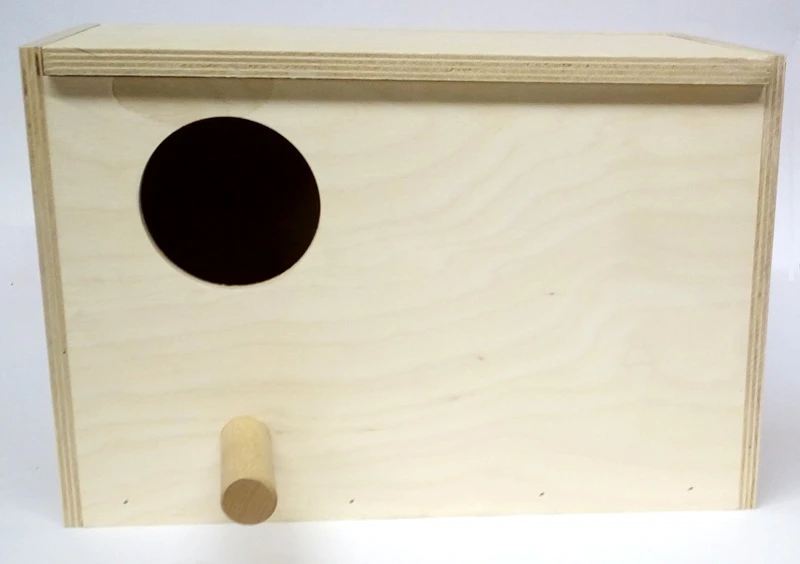 Nistkasten Für Großsittiche - Waagerecht 1 Nistkasten Für Großsittiche - Waagerecht