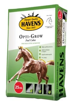Havens Opti-Grow - Fohlen Aufzucht 25kg -Muhle Gladen Geschaft opti grow nieuw